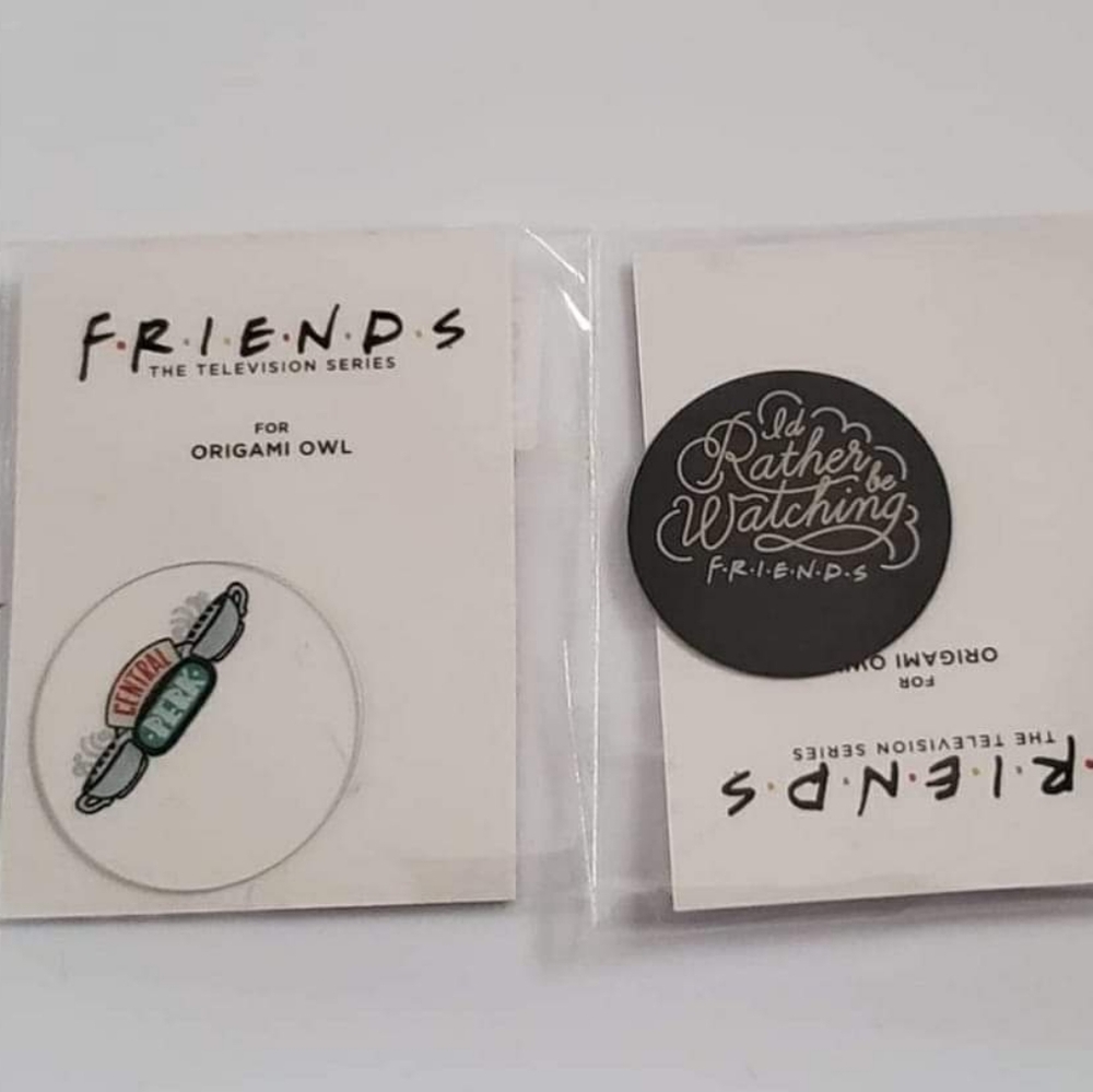 Origami Owl Friends Plates